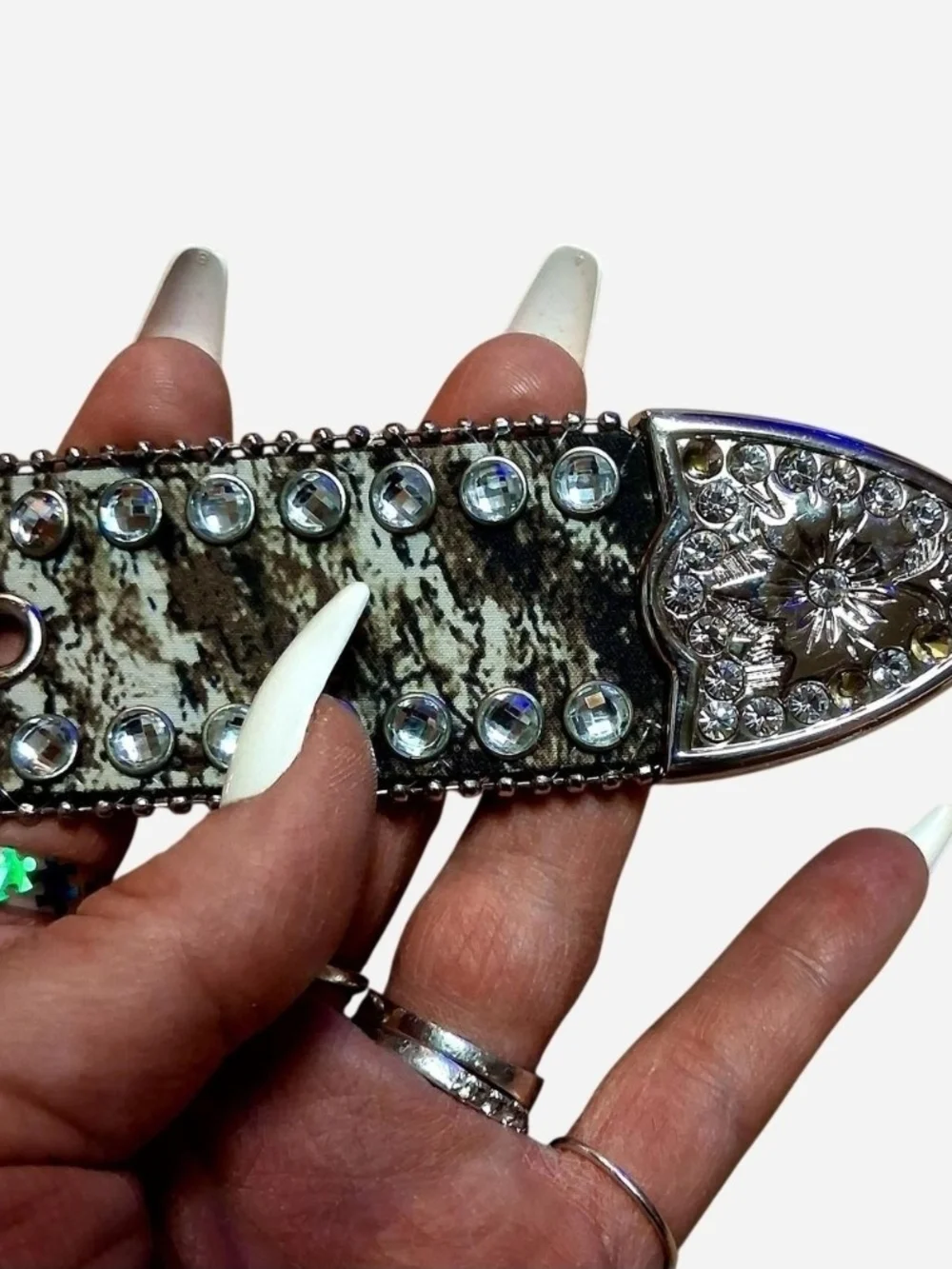 Blazin Roxx Rhinestone Embellished Western Belt